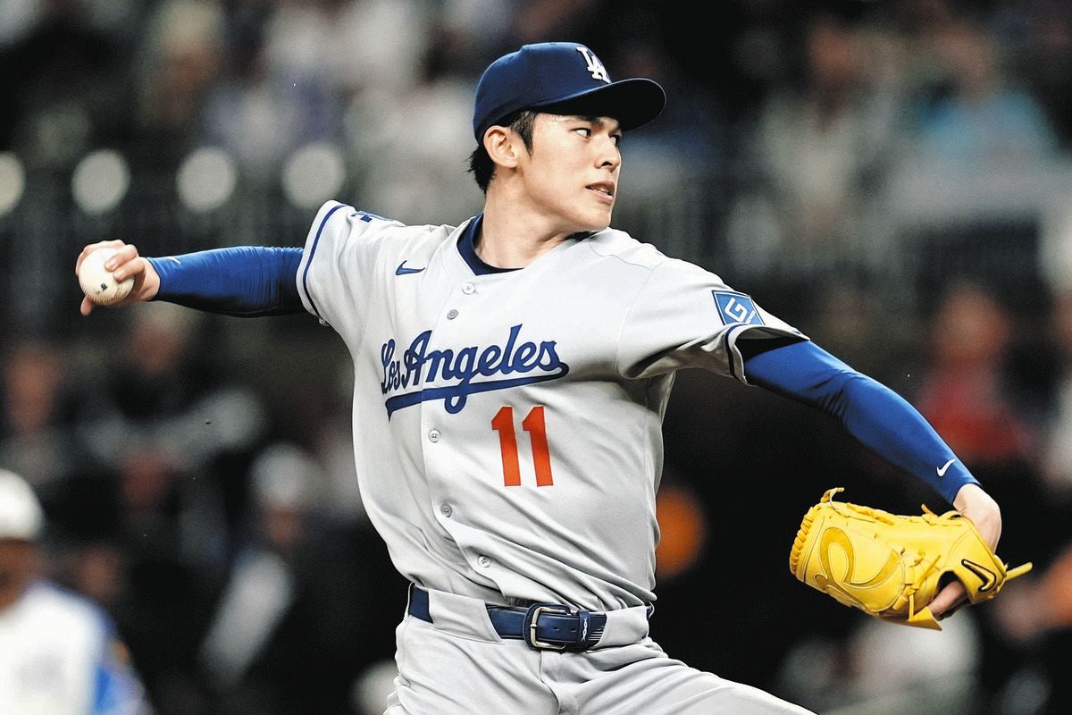 【MLB】ドジャース・佐々木朗希、5回を投げて6安打2四球3失点　勝利投手の権利を得て降板…　メジャー初勝利なるか！